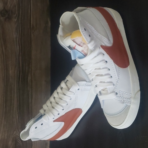New Nike Blazer Mid Jumbo Sneakers‎ Unisex White Casual Streetwear Shoes Classic